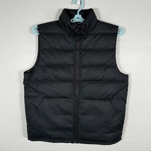 Under Armour Vest Mens Large Black Full Zip Down Sportstyle Storm Puffer